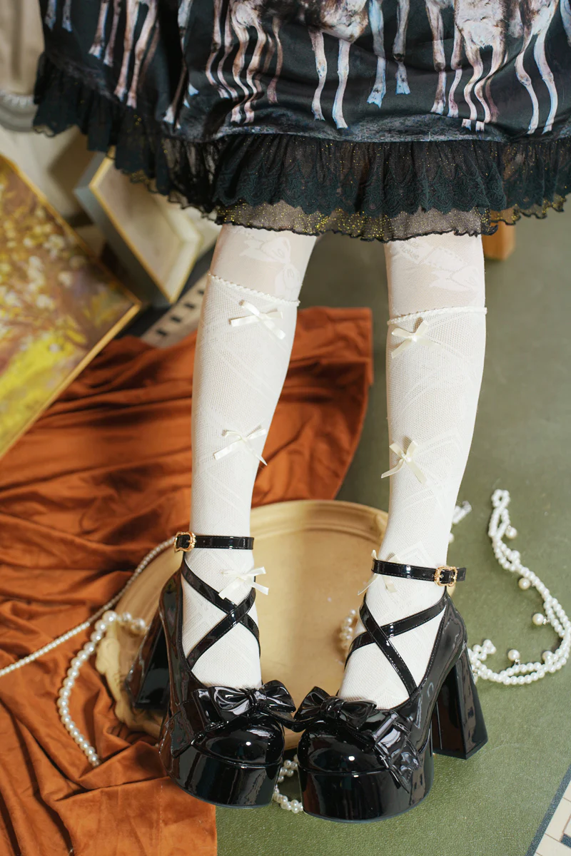 Lolita Princess Flower Shoes - Image 5
