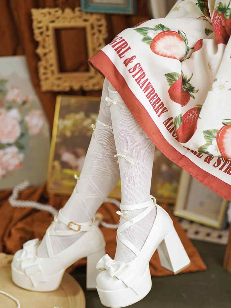 Lolita Princess Flower Shoes - Image 6