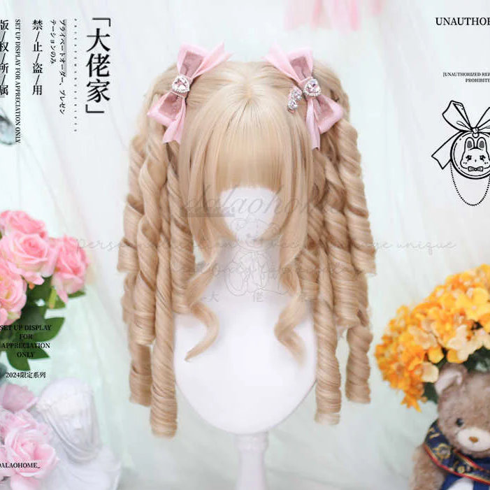 Lolita Roman Curl Wig
