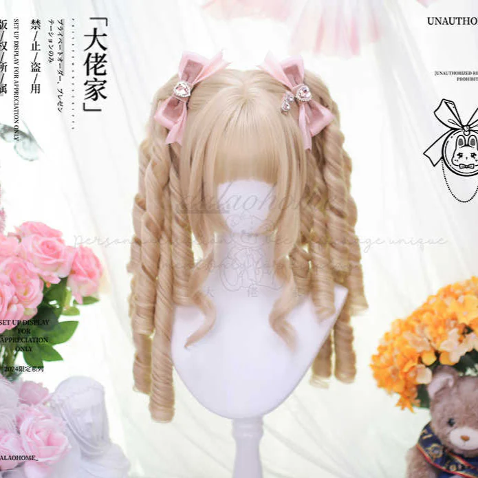 Lolita Roman Curl Wig - Image 2
