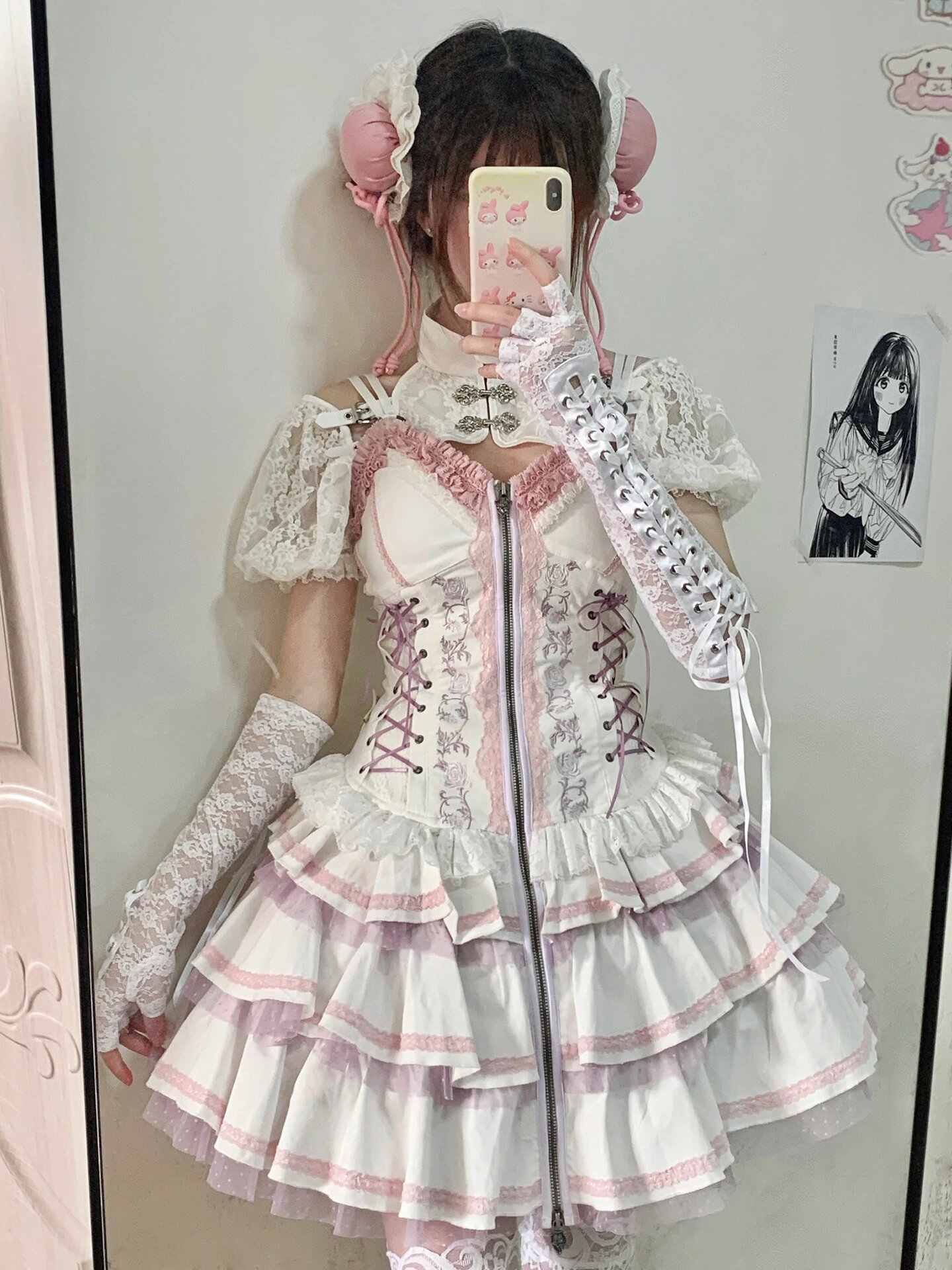 Lolita Rose JSK Embroidery Dress - Image 3