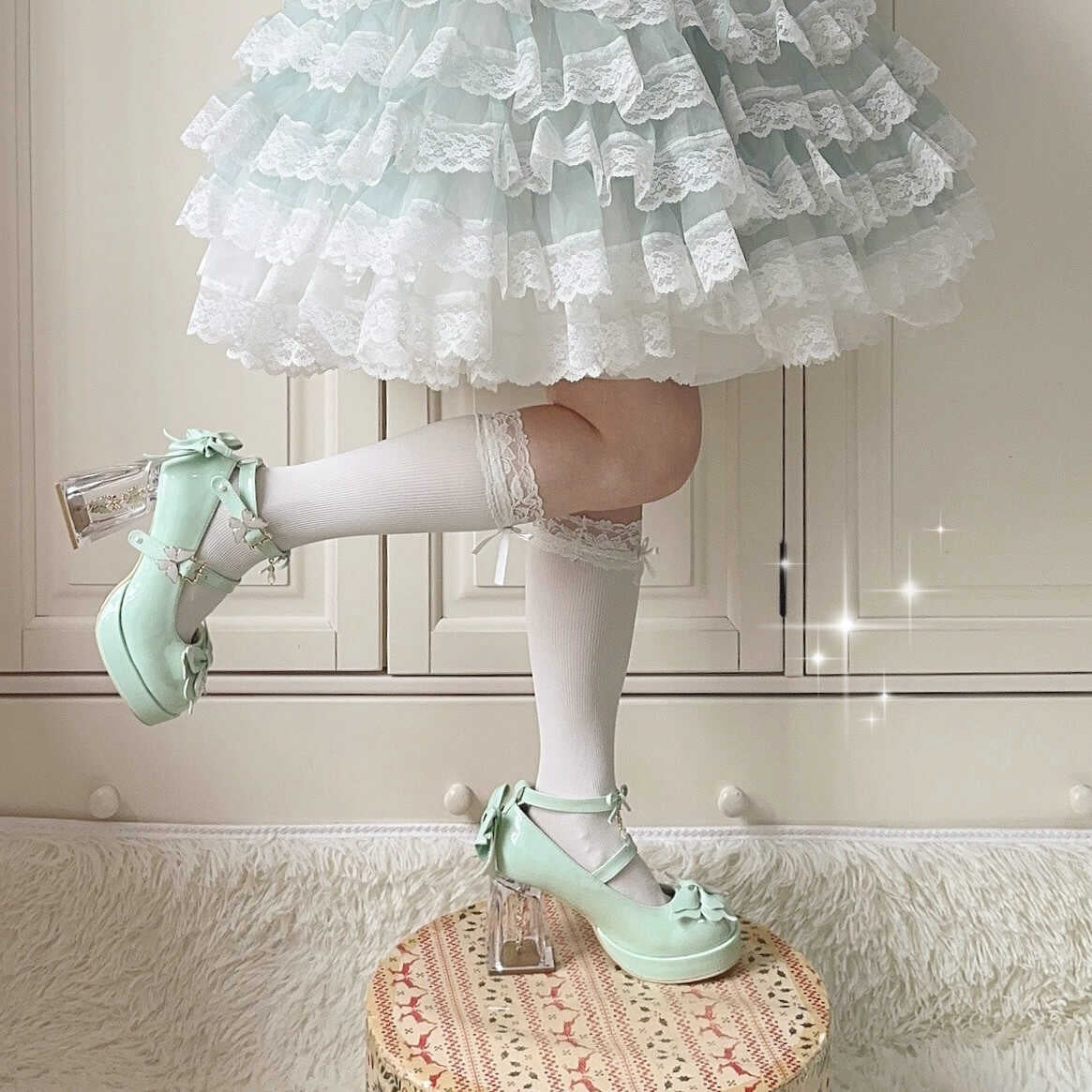 Lolita Round-toe Princess Shoes - Image 8