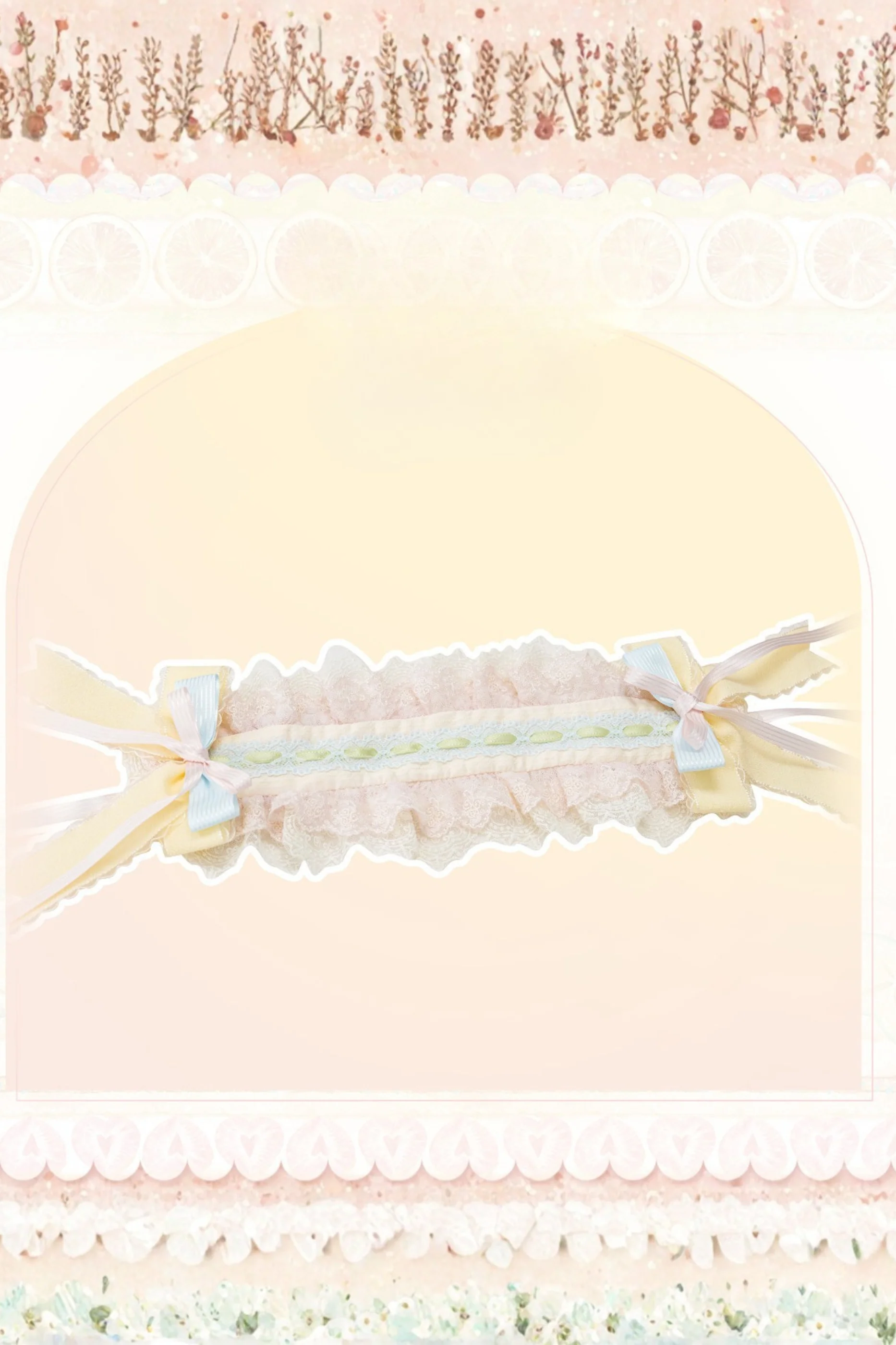 Slice Cake Gorgeous Lolita Dress + Jumper Skirt + Headband + Clip + Hat - Image 18