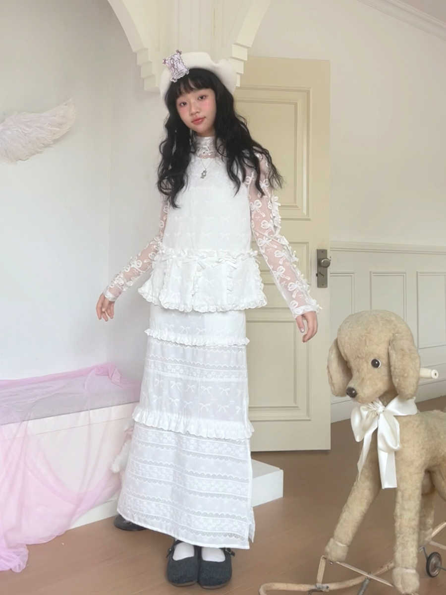 Lovely Poem Bow Plush Top - Image 2