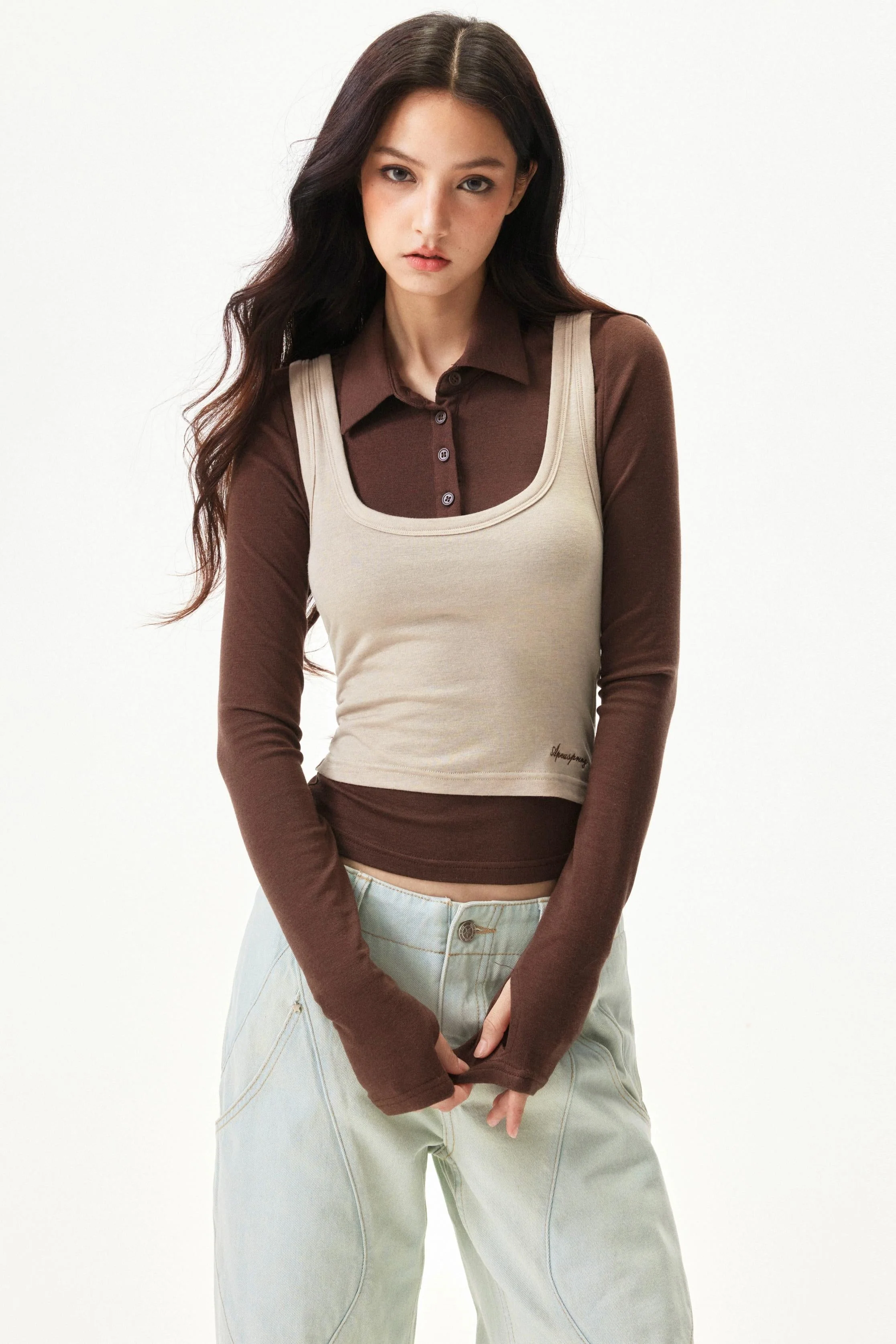 Lyocell Tencel Wool Knit Vest - Image 11