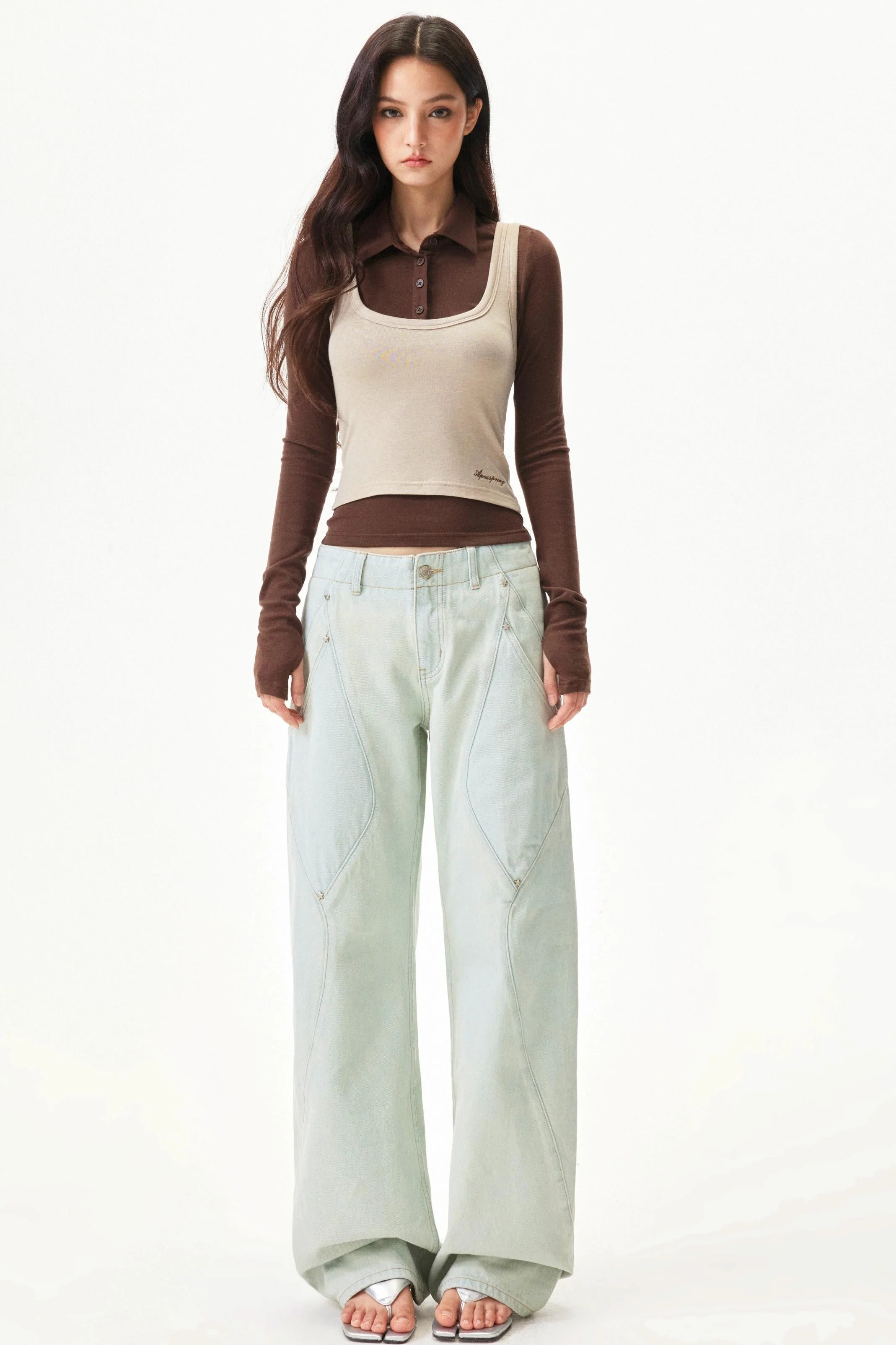 Lyocell Tencel Wool Knit Vest - Image 13