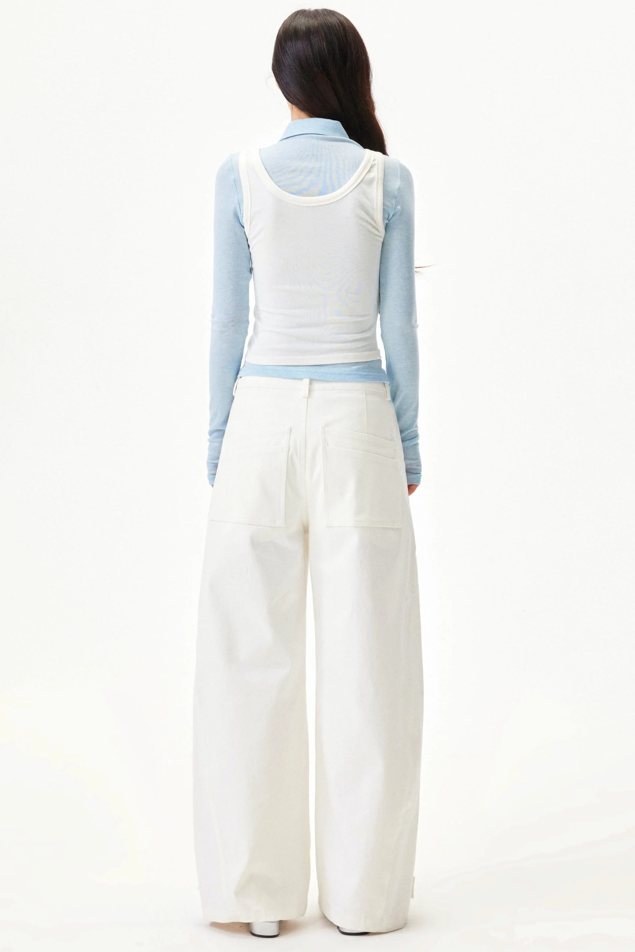 Lyocell Tencel Wool Knit Vest - Image 8