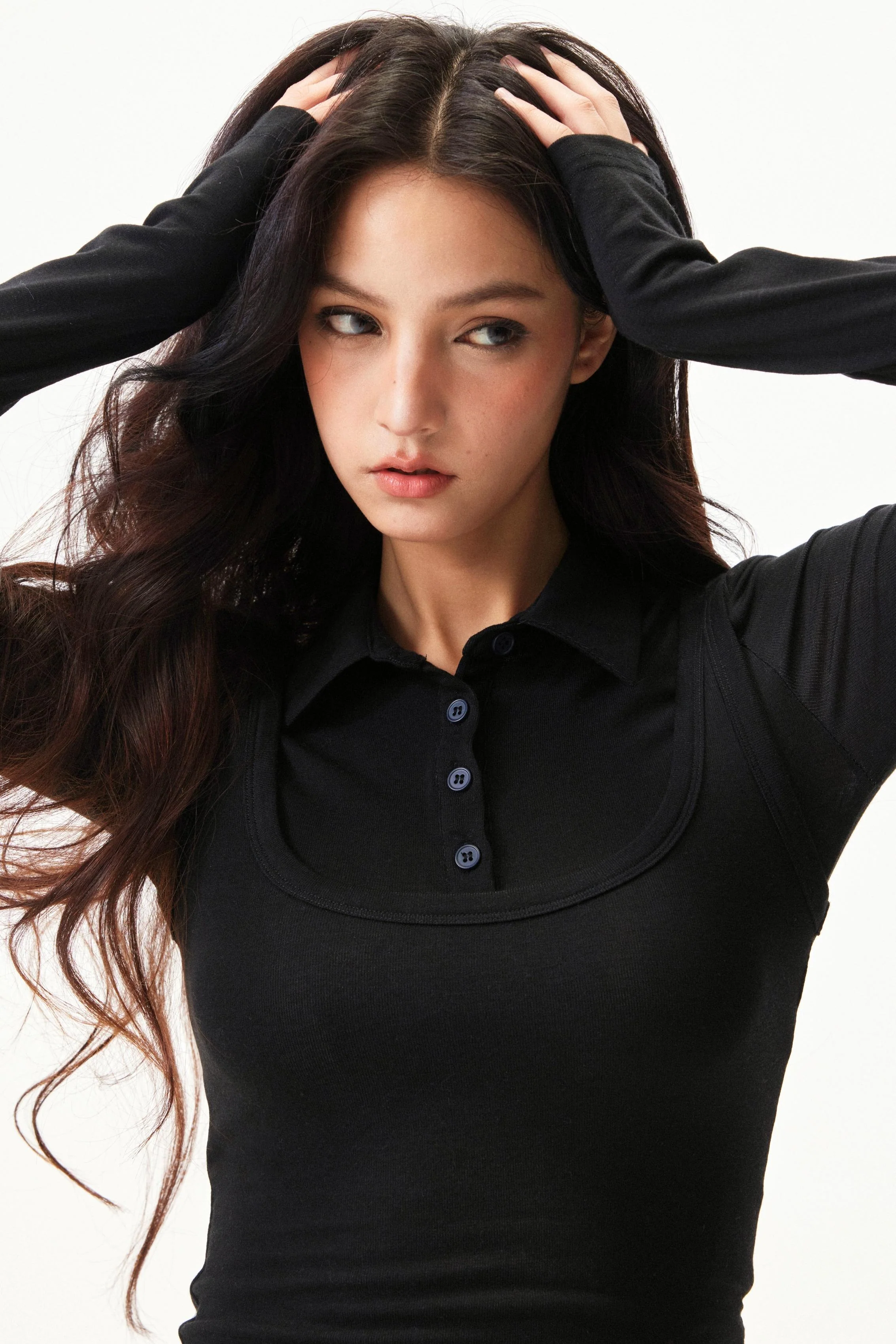 Lyocell Tencel Wool Knit Vest - Image 15
