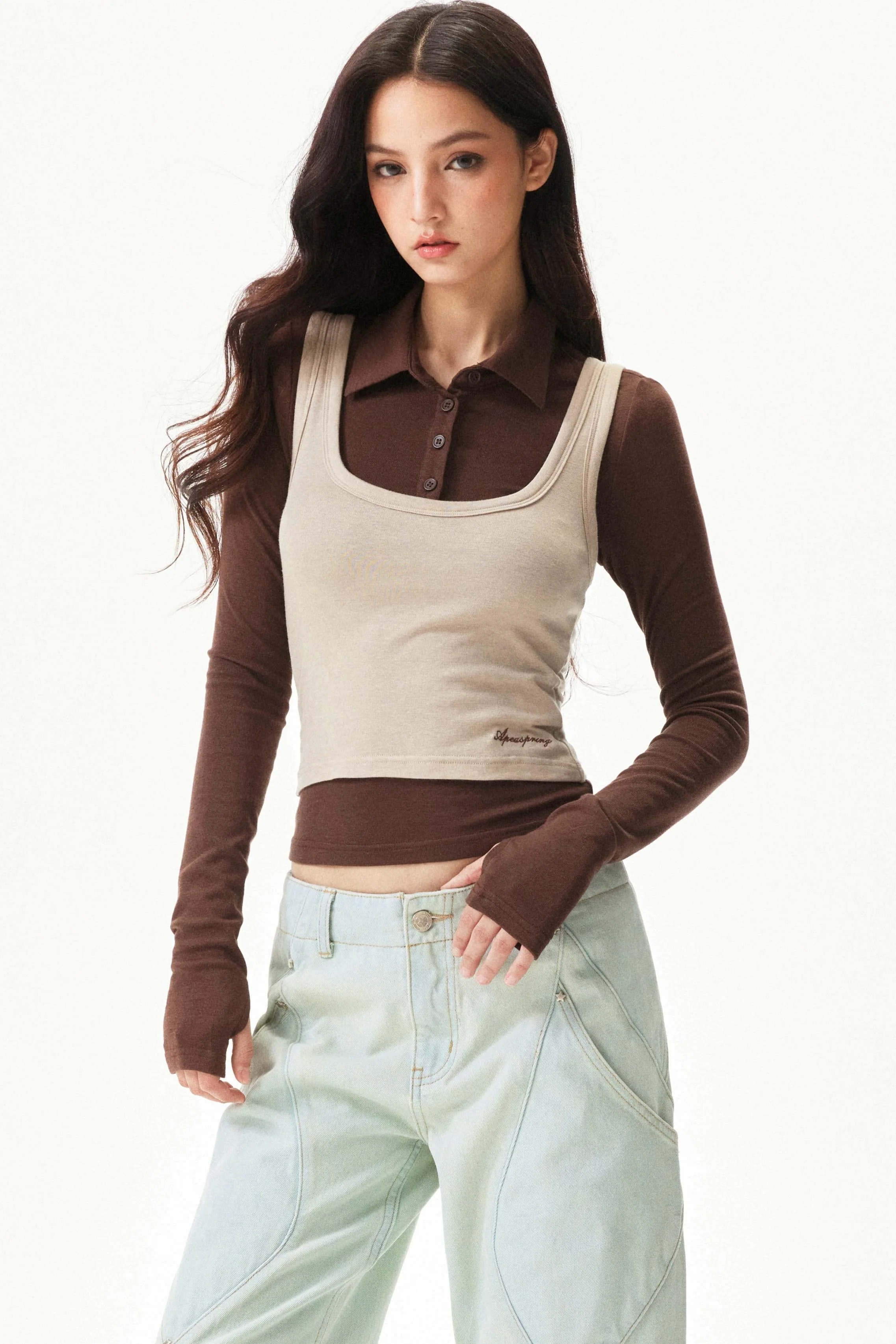 Lyocell Tencel Wool Knit Vest - Image 21