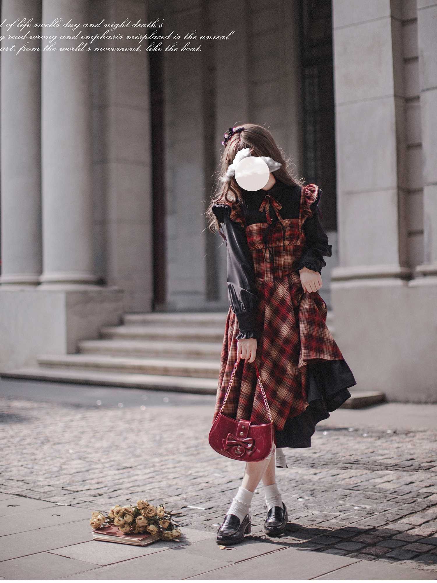 Madeline Retro Plaid Lolita Dress - Image 2