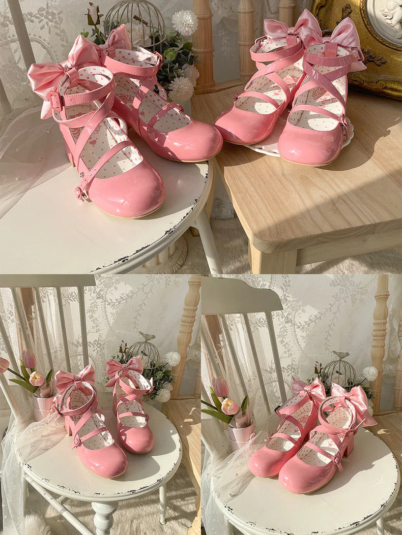 Madoka Mid-Heel Lolita Shoes - Image 12