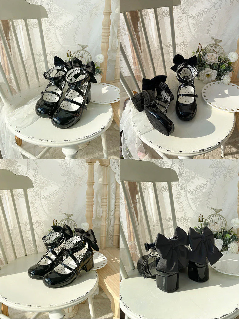 Madoka Mid-Heel Lolita Shoes - Image 16