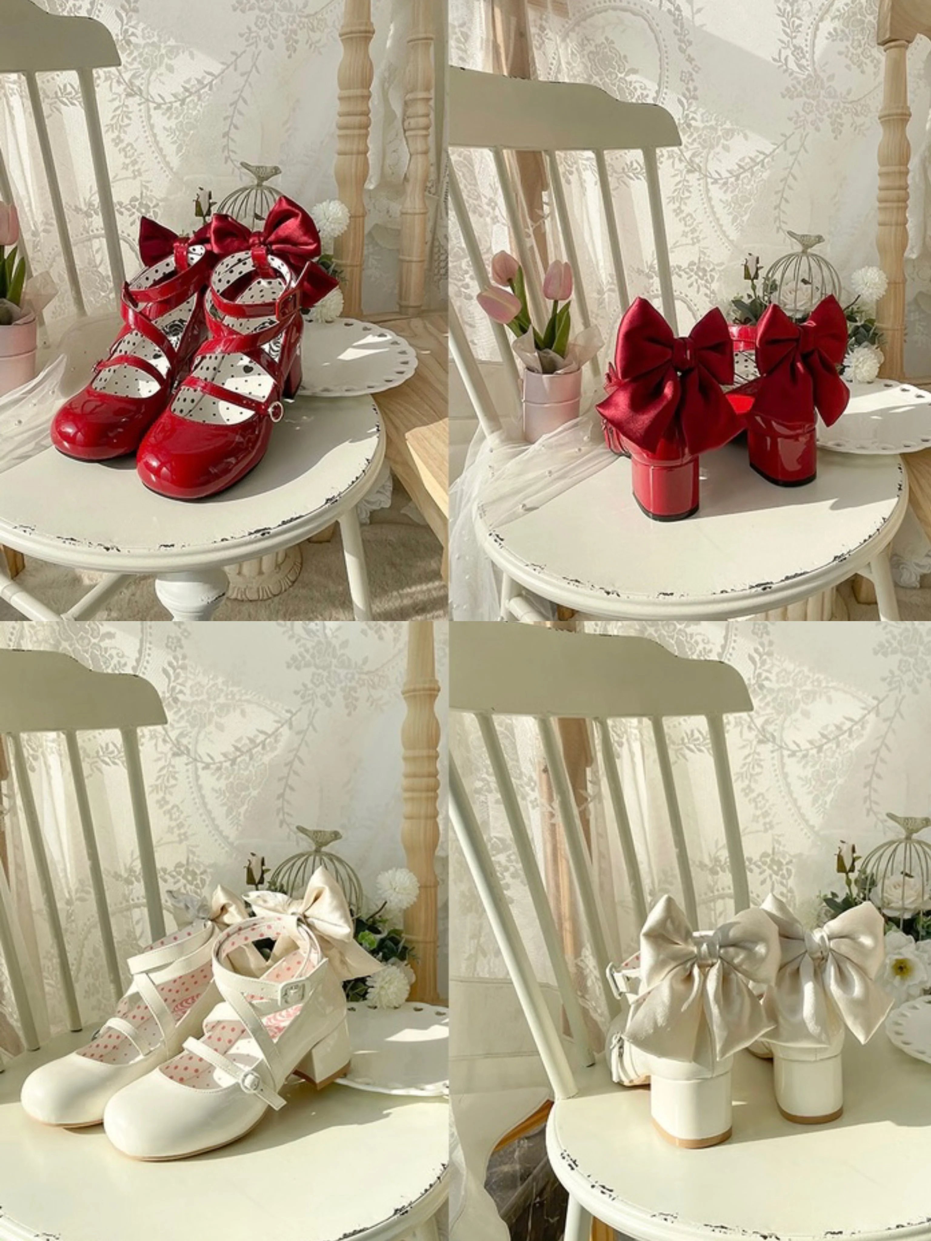 Madoka Mid-Heel Lolita Shoes - Image 17