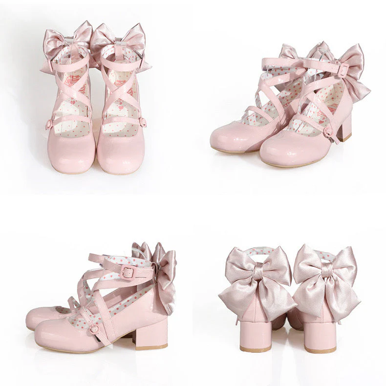 Madoka Mid-Heel Lolita Shoes - Image 4