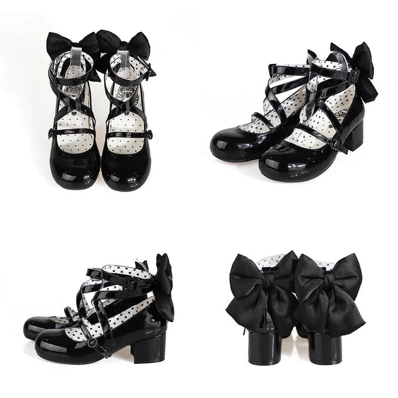 Madoka Mid-Heel Lolita Shoes - Image 7