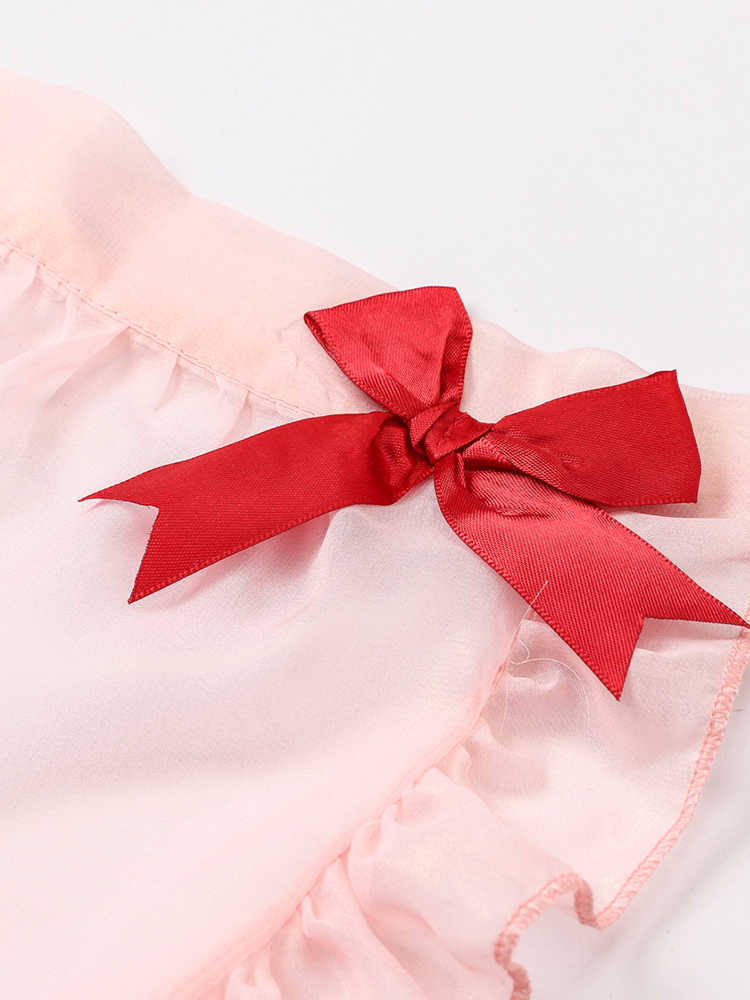 Maid Mesh Bellyband Lingerie - Image 4