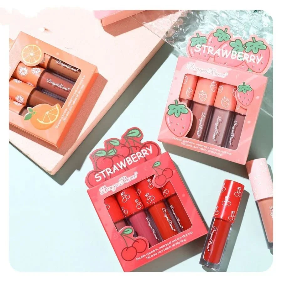 Matte Berry Liquid Lipstick Sets - Image 4