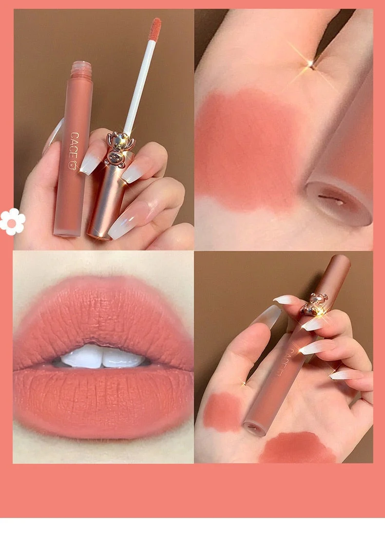 Matte Velvet Bear Liquid Lipstick - Image 19