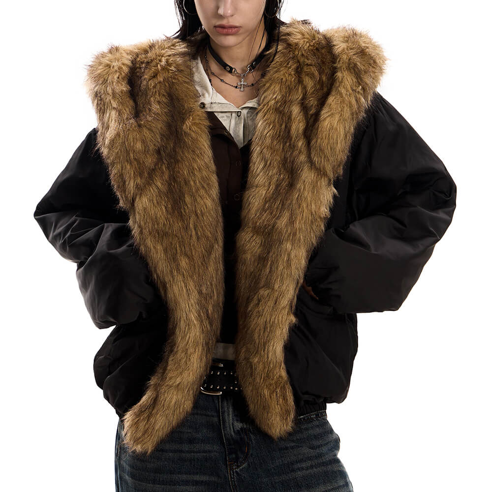 Mercury Rising Fur Trim Winter Jacket - Image 10