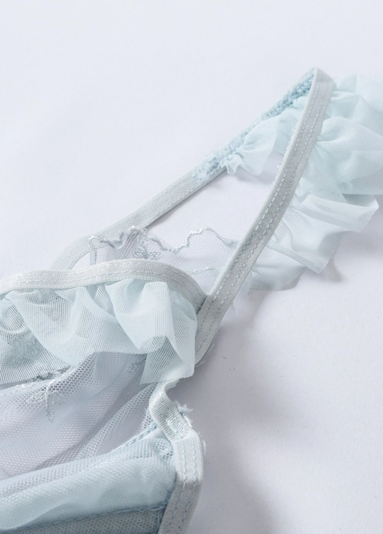 Mesh Lace Hot Pure Nightgown - Image 3