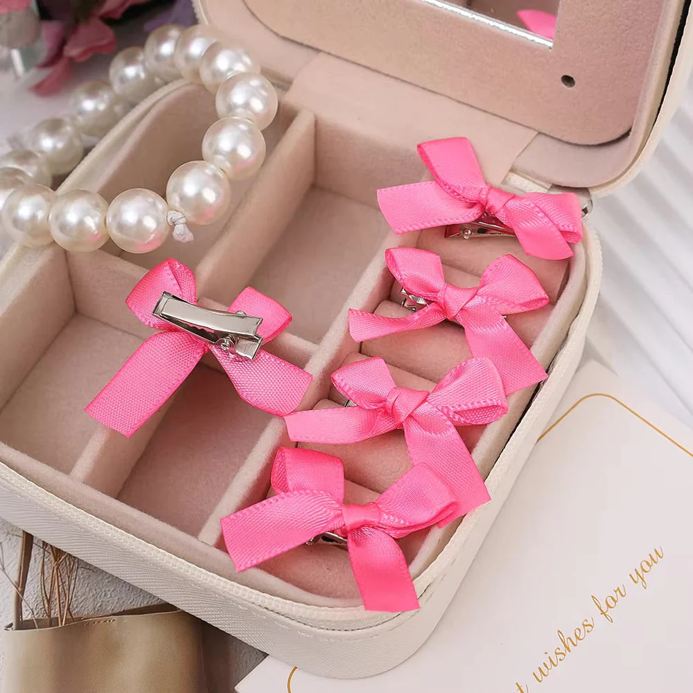 Micro Bow Hair Clips - Image 2