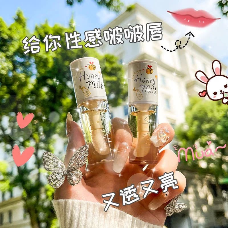 Milk Honey Nourishing Lip Oil - Image 3