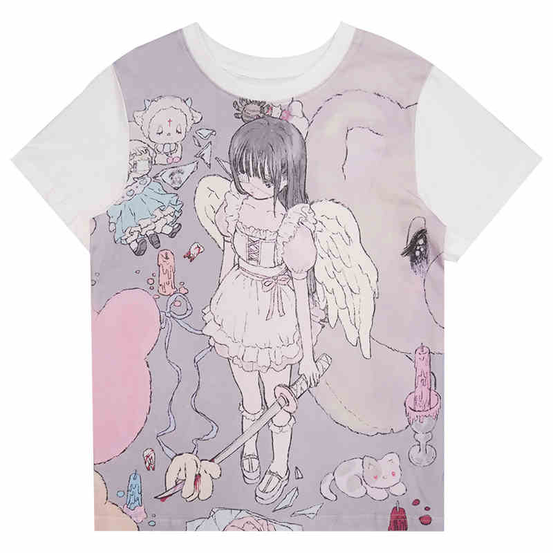 Milkyhearts Angel Loose T-shirt - Image 7