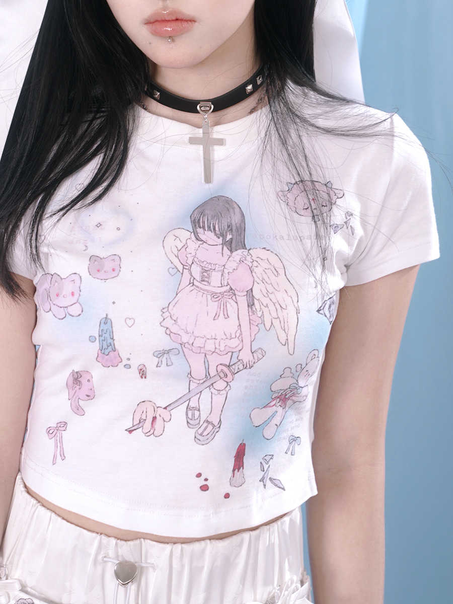 Milkyhearts Angel Tee - Image 2