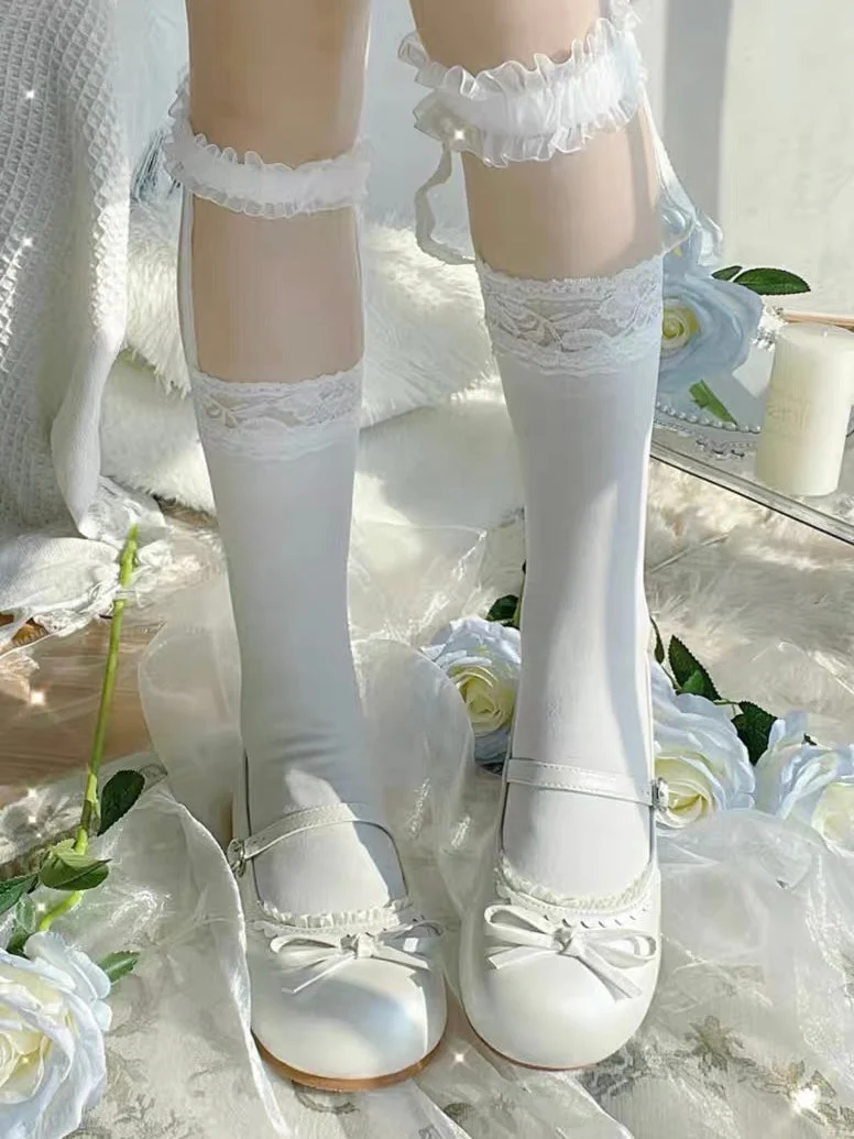 Miss Chiffon Flat Shoes - Image 19