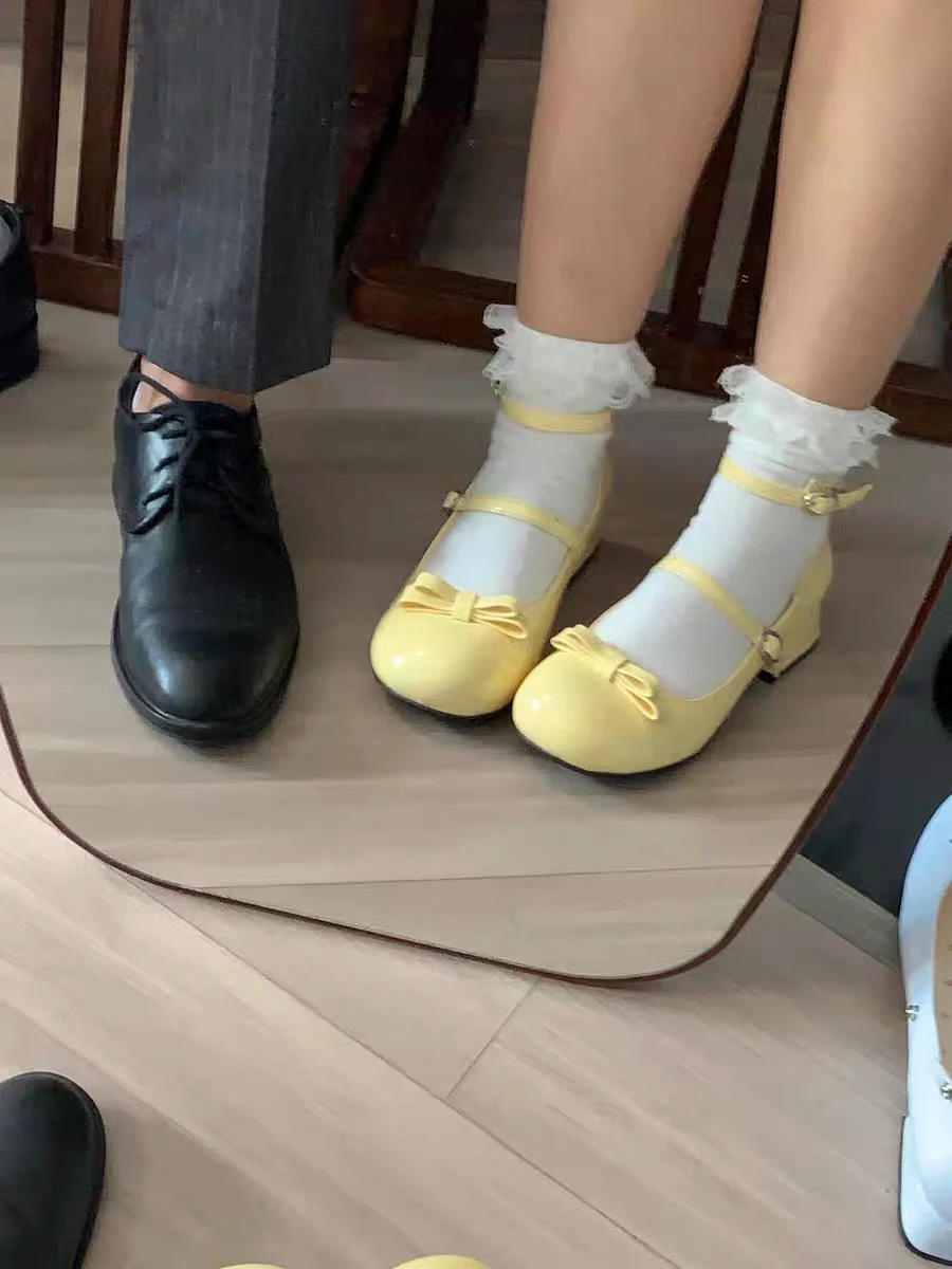 Miss Cream Low Heels - Image 19