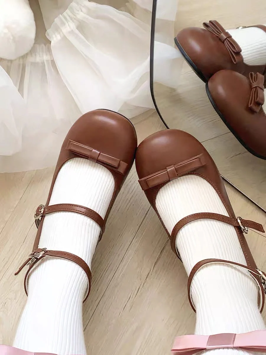 Miss Cream Low Heels - Image 22