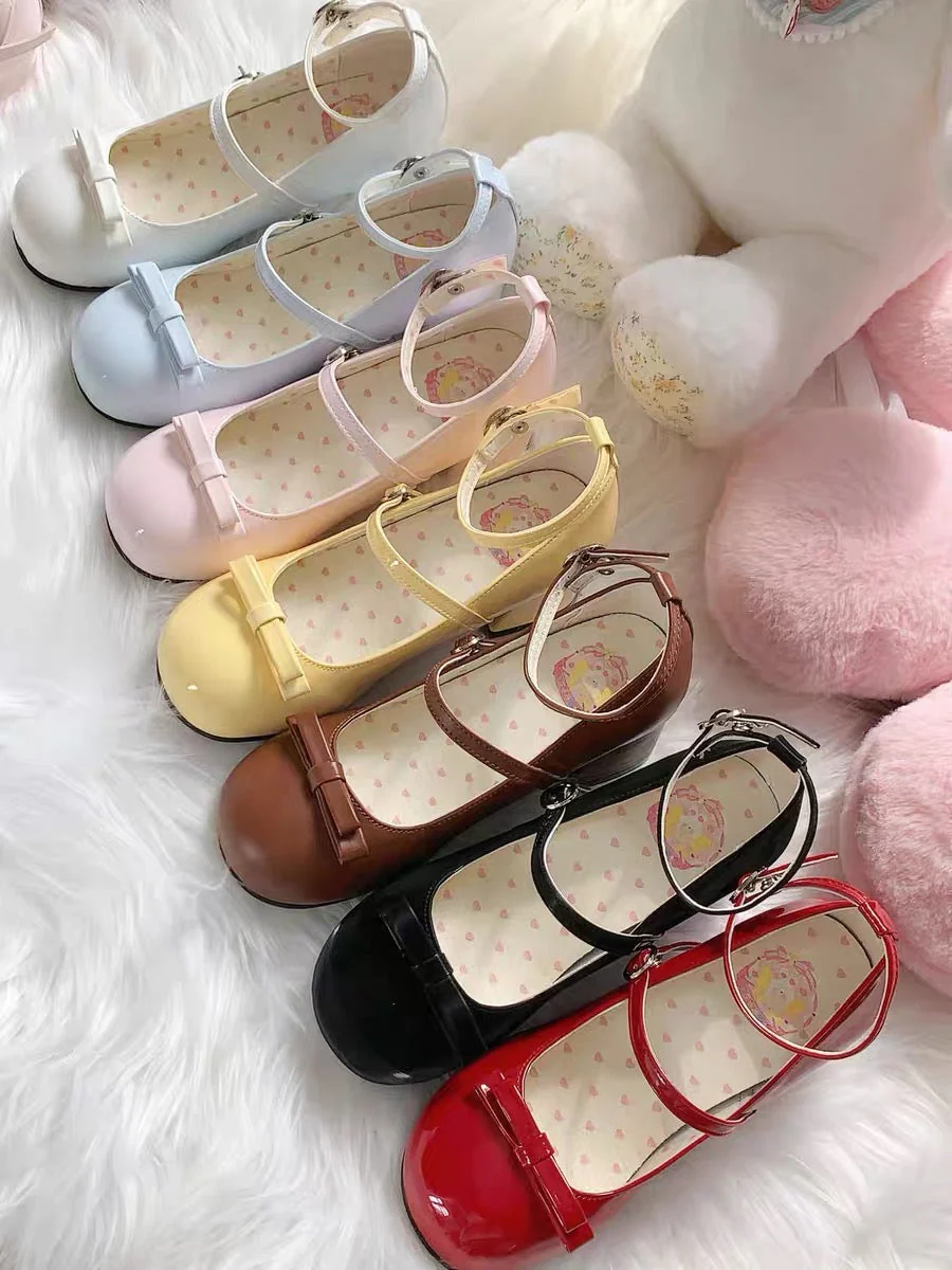 Miss Cream Low Heels - Image 26