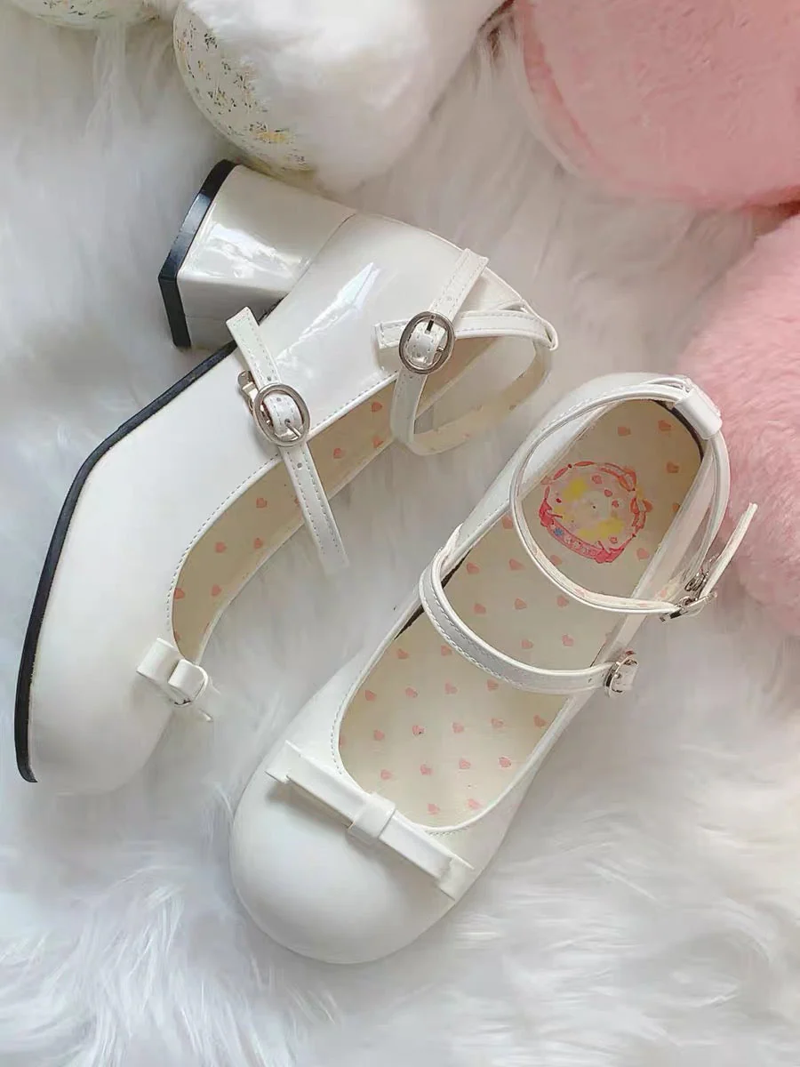 Miss Cream Low Heels - Image 5