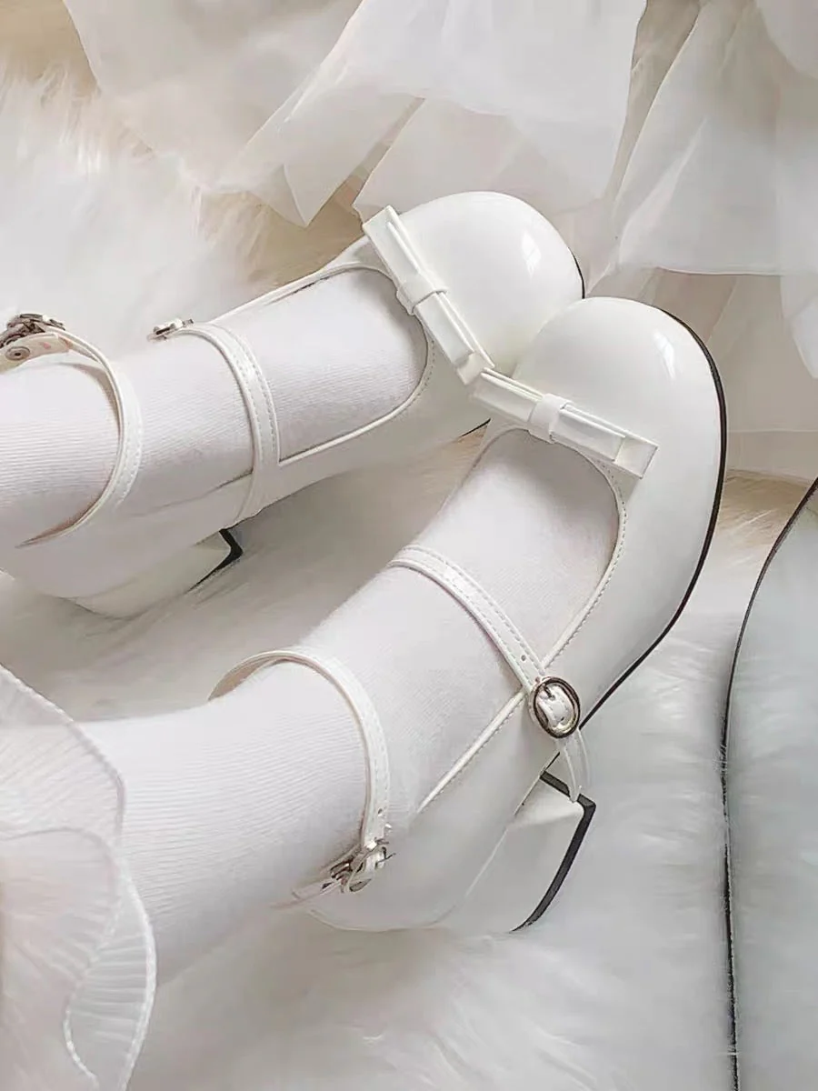 Miss Cream Low Heels - Image 6