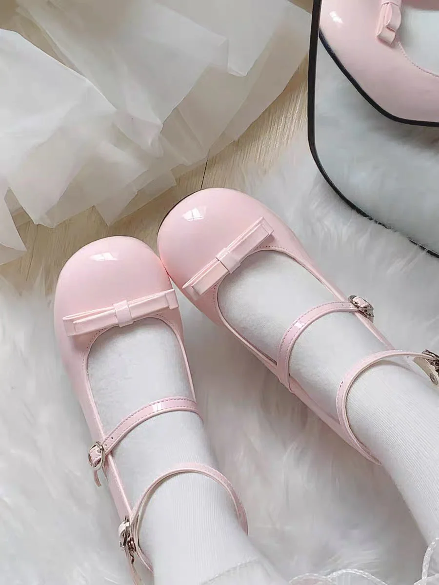 Miss Cream Low Heels - Image 9