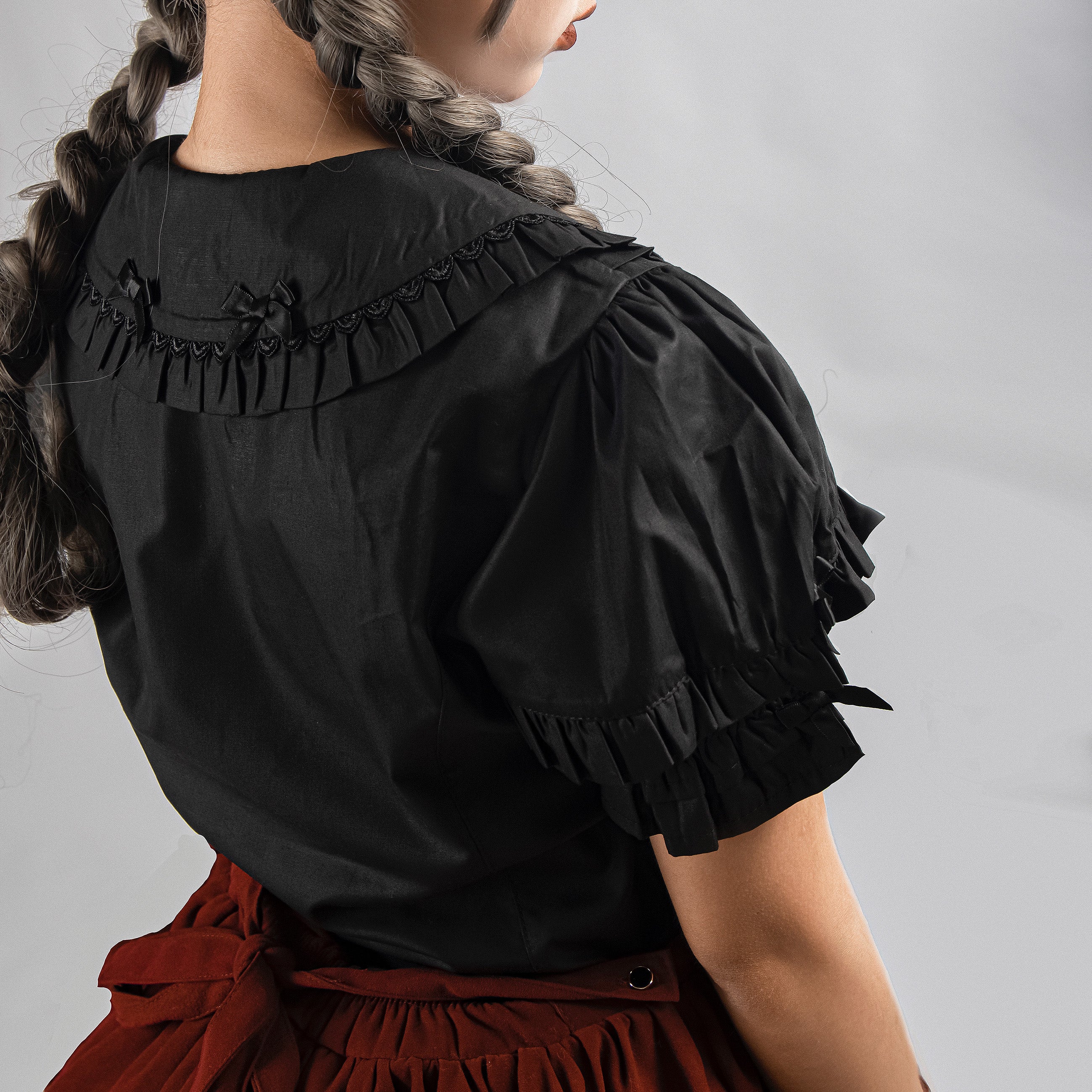 Kawaii Lolita Shirt Soft Girl Short-sleeved - Image 11