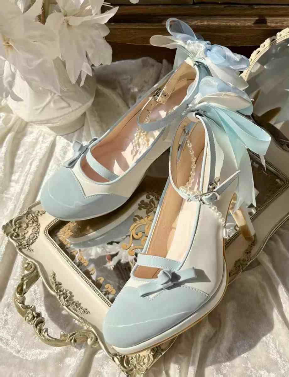 Monet Garden Lolita High Heels - Image 8