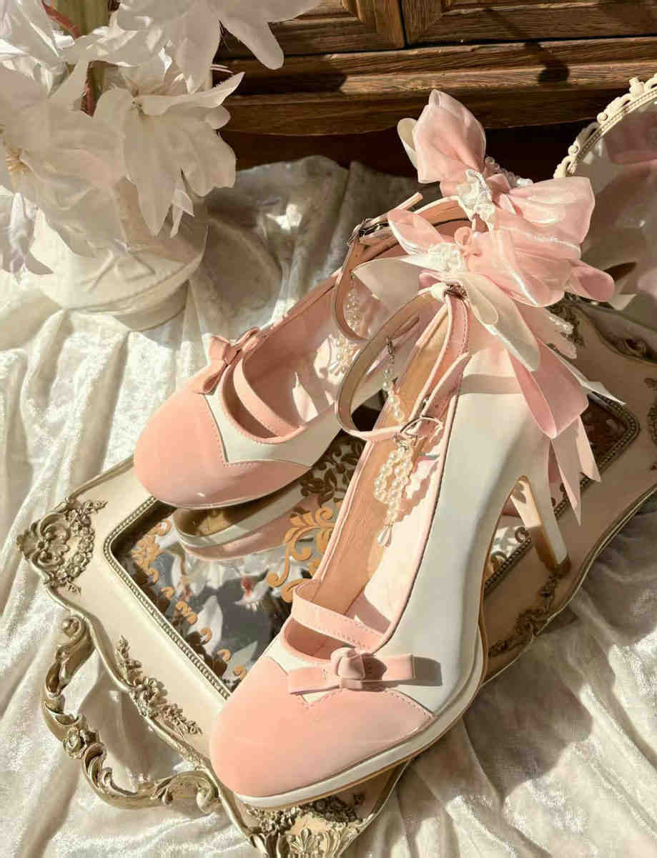Monet Garden Lolita High Heels - Image 9