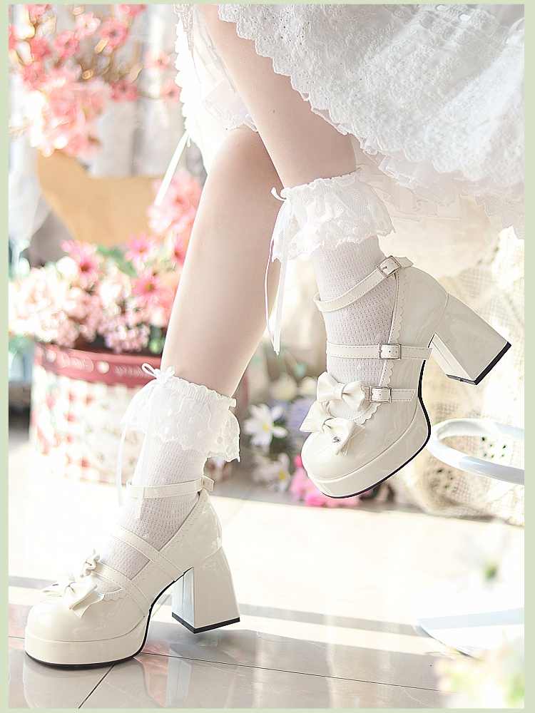 Moon Girl Mary Jane Bow Shoes - Image 4