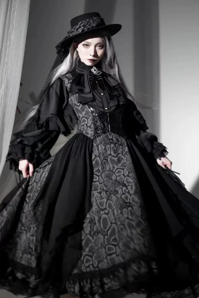 Moon Night Bat Wing Blouse + Brooch - Image 14