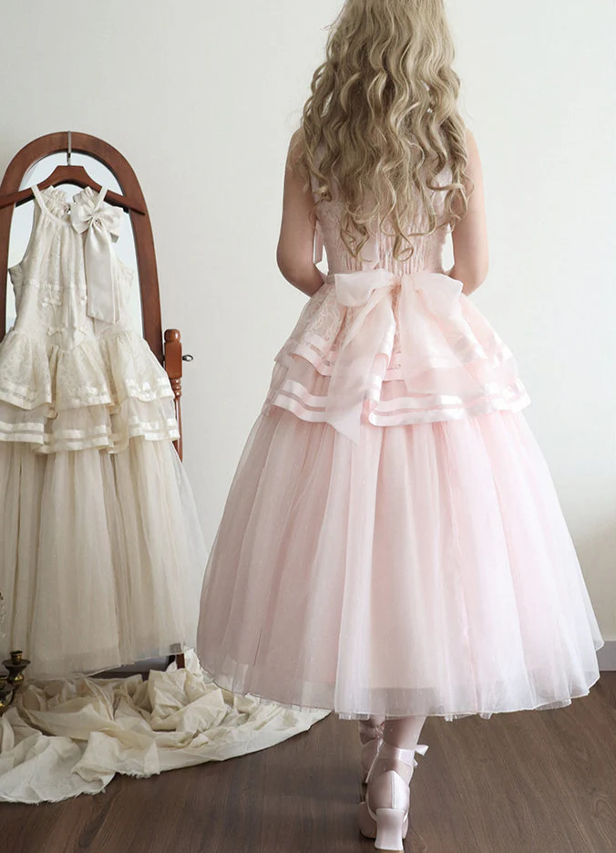 Moonlight Ballet Mesh Lolita Dress - Image 3