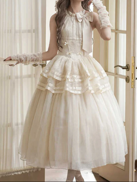 Moonlight Ballet Mesh Lolita Dress - Image 4