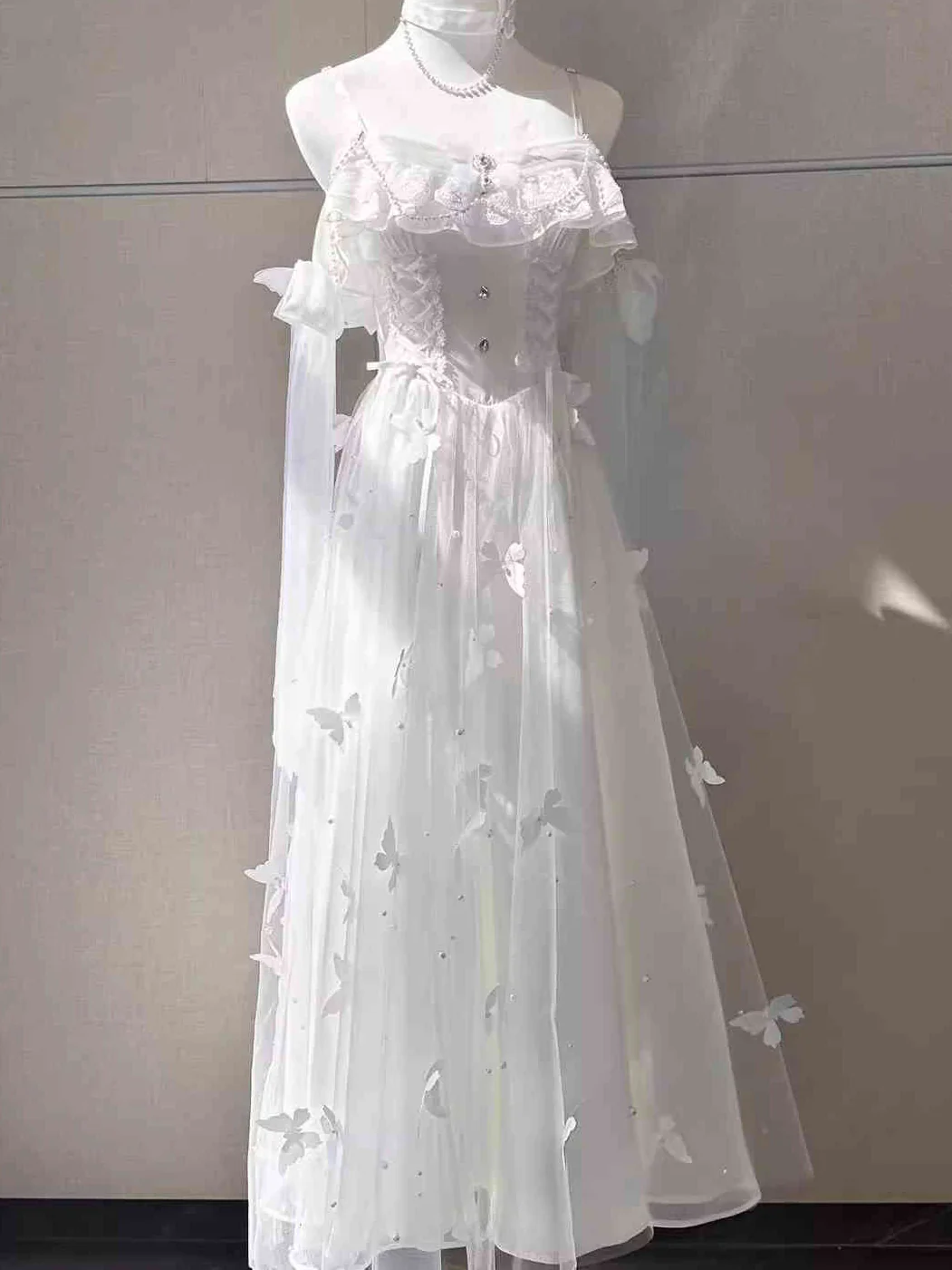 Moonlight Butterfly Fairy Gauze Dress
