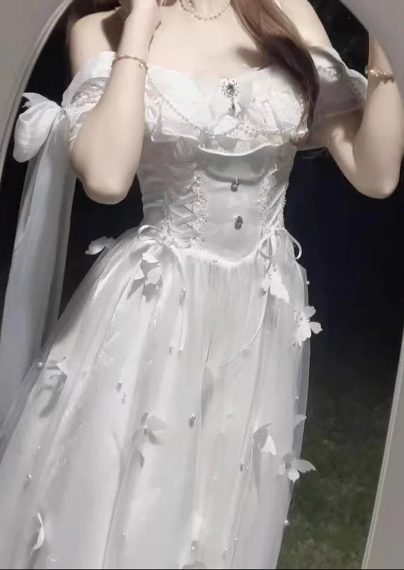 Moonlight Butterfly Fairy Gauze Dress - Image 10