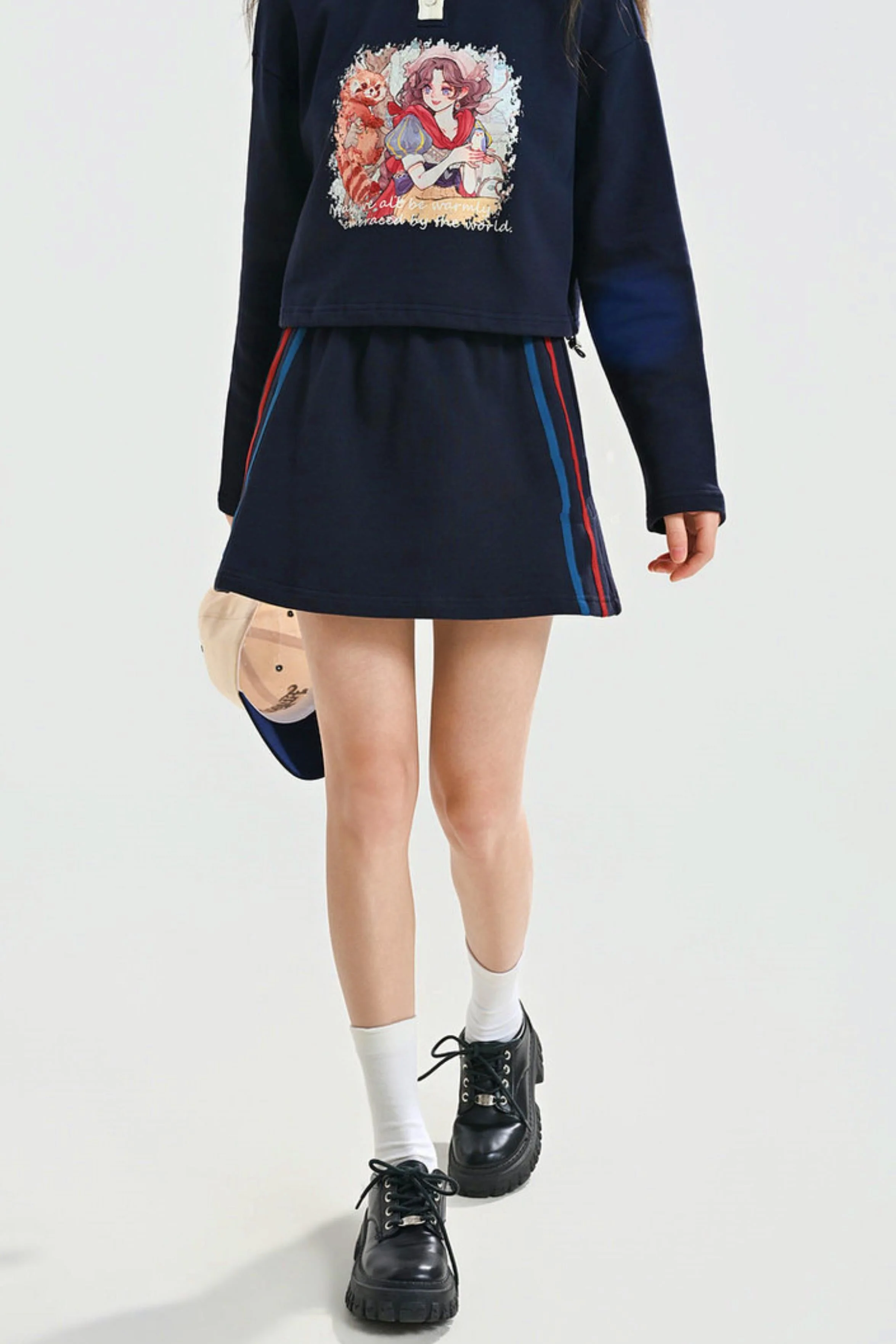 Mori Girl Cotton T-Shirt + Skirt - Image 14