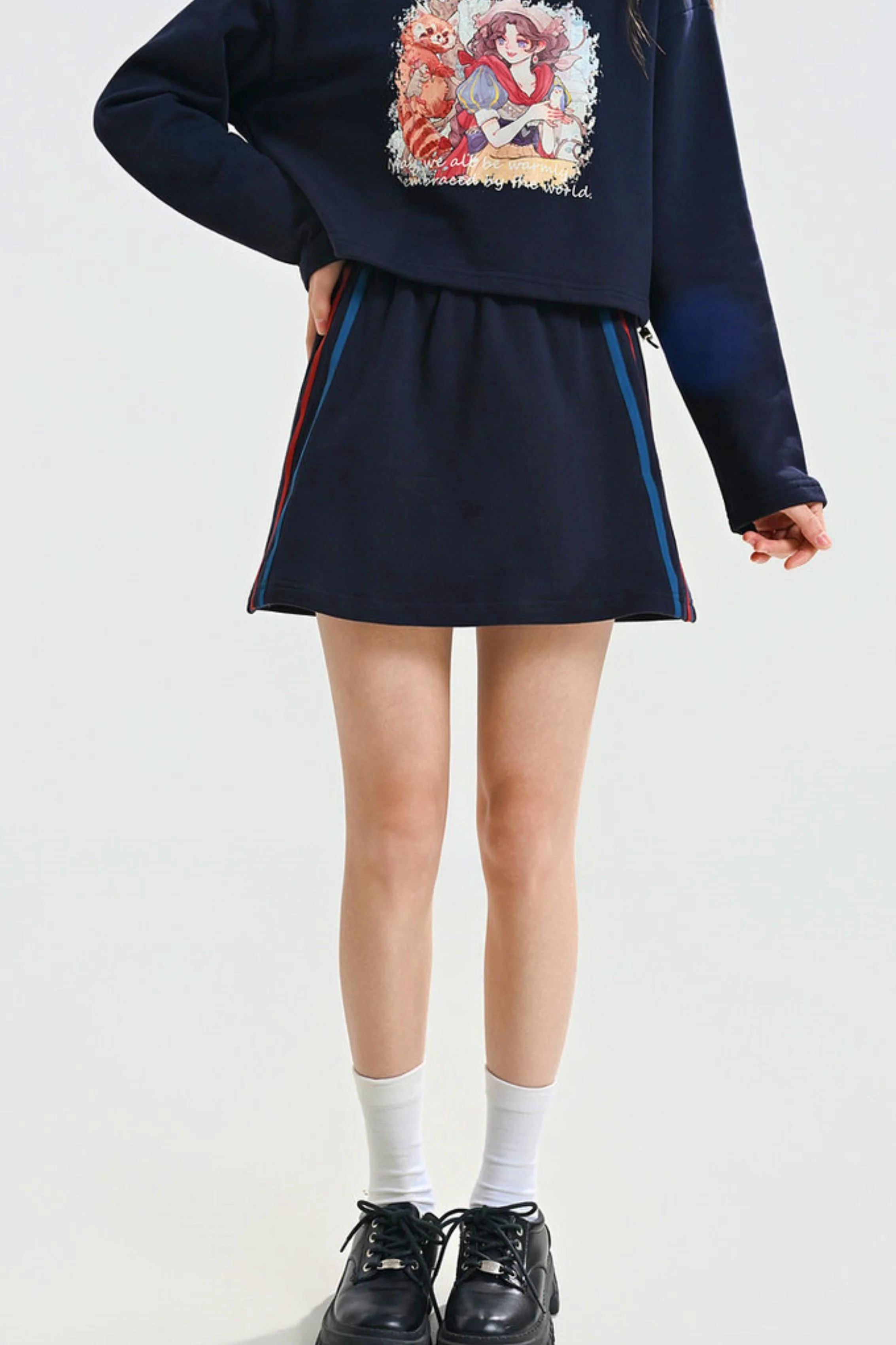 Mori Girl Cotton T-Shirt + Skirt - Image 19