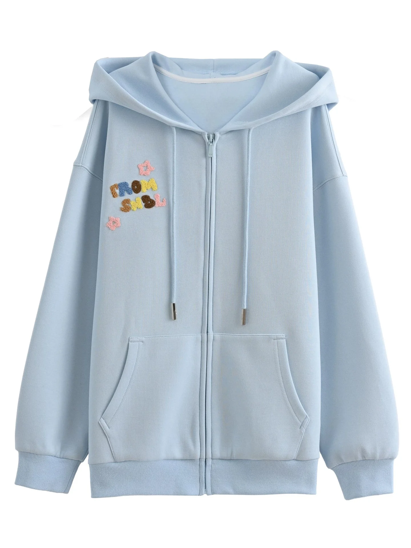 Mori Girl Embroidered Hooded Cardigan - Image 6