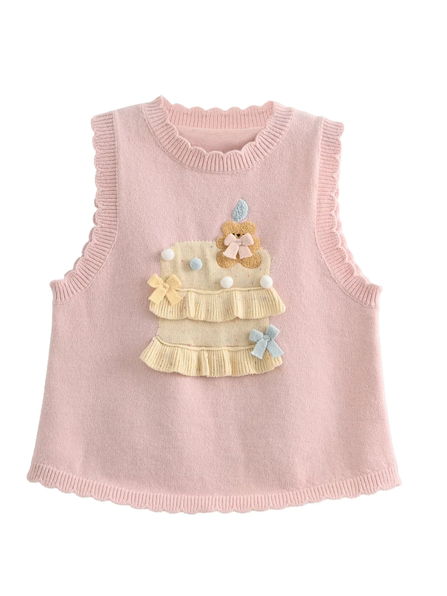 Mori Girl Knitted Vest + Dress - Image 19
