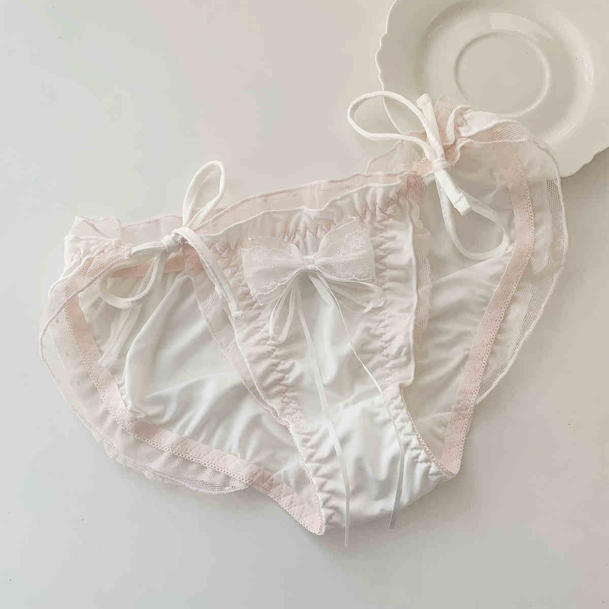Morihi Bow Cotton Panties - Image 7