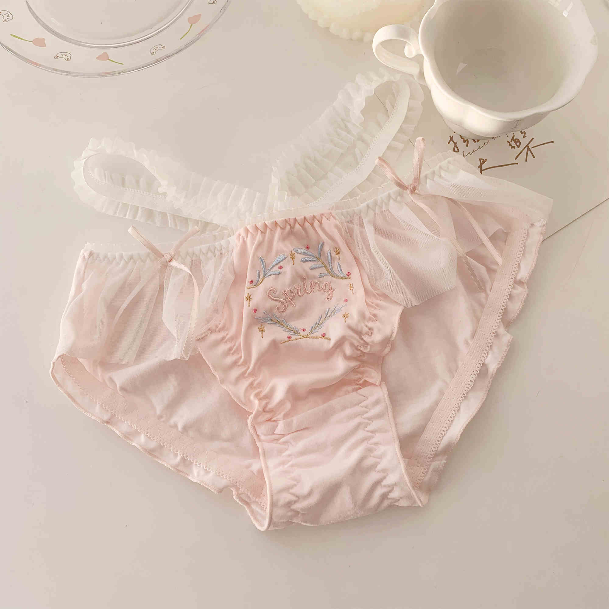 Morihi Kazuye Lace Bow Panties - Image 7